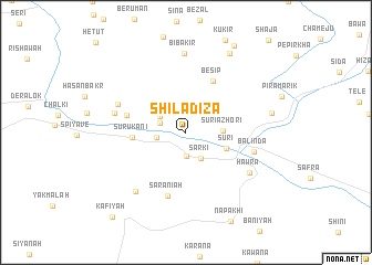 map of Shīlādiza