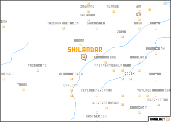 map of Shīlāndar