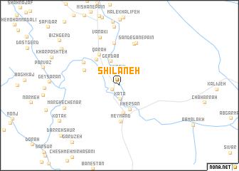map of Shīlāneh