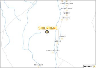 map of Shilangwe