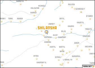 map of Shilansha