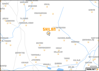 map of Shilān