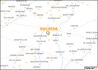 map of Shīlārḩā