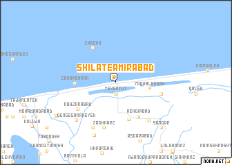 map of Shīlāt-e Amīrābād