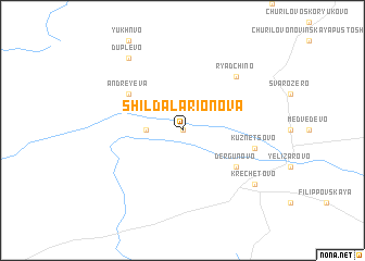 map of Shil\