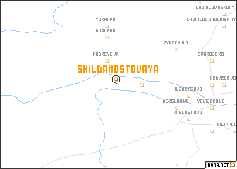 map of Shil\