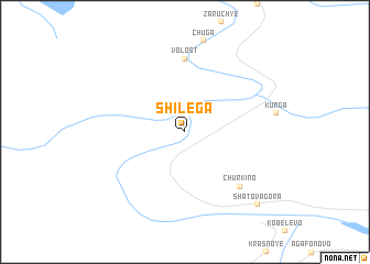 map of Shilega