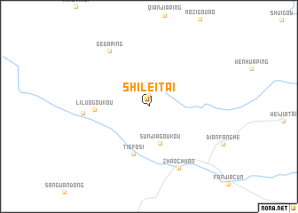 map of Shileitai