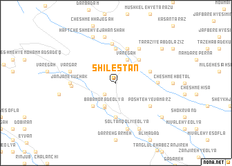 map of Shīlestān