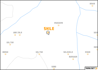 map of Shilē