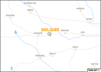 map of Shilidian