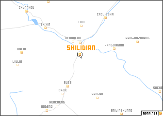 map of Shilidian