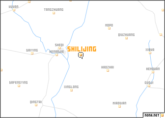 map of Shilijing