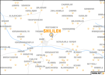 map of Shīlīleh