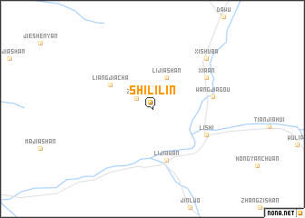 map of Shililin