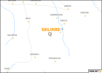 map of Shilimiao