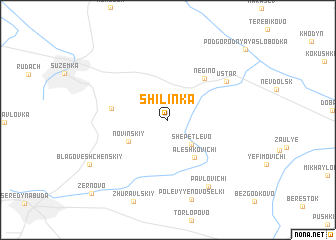 map of Shilinka