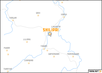 map of Shilipai