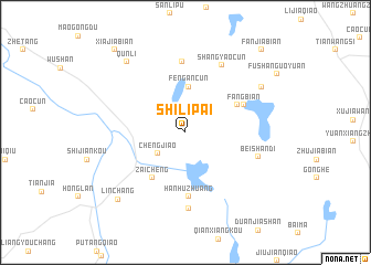 map of Shilipai