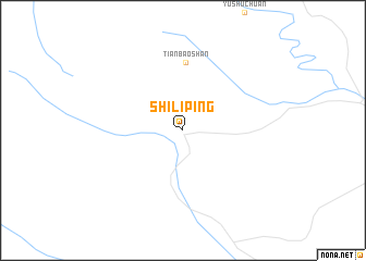 map of Shiliping