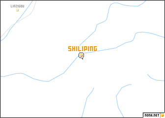 map of Shiliping