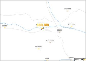 map of Shilipu