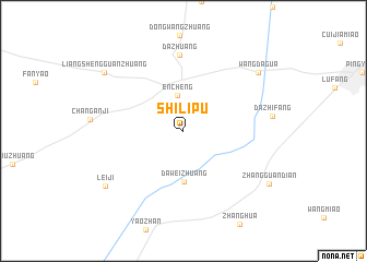 map of Shilipu