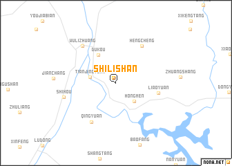 map of Shilishan