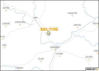 map of Shiliting