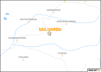 map of Shiliuhaodi