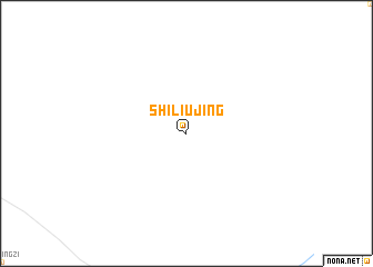 map of Shiliujing