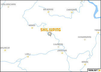 map of Shiliuping