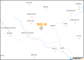 map of Shiliu