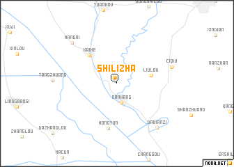 map of Shilizha