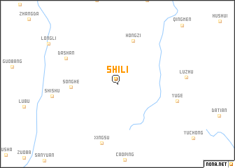 map of Shili