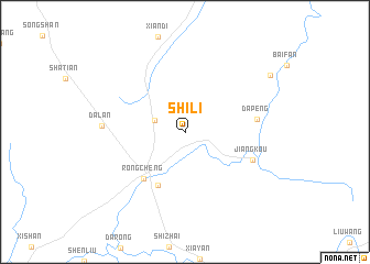 map of Shili