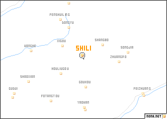 map of Shili