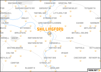 map of Shillingford