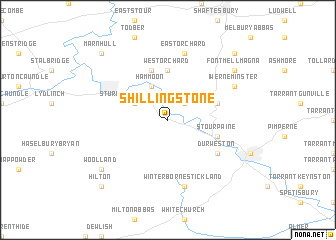 map of Shillingstone