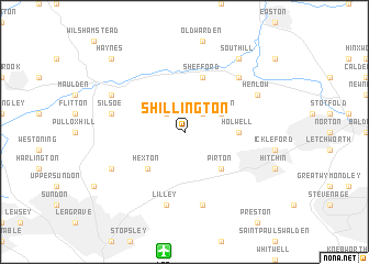 map of Shillington