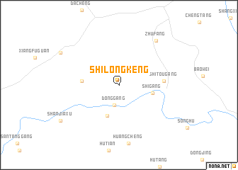 map of Shilongkeng