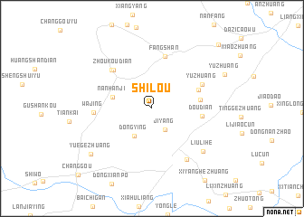 map of Shilou