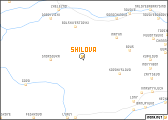 map of Shilova