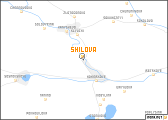 map of Shilova