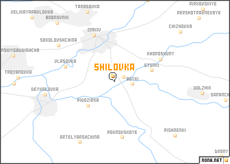 map of Shilovka