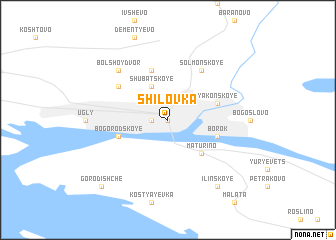 map of Shilovka