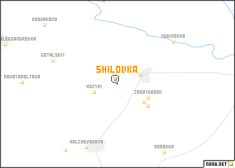 map of Shilovka