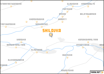 map of Shilovka