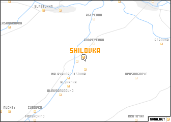 map of Shilovka