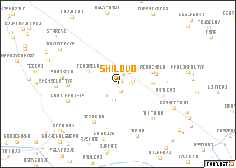 map of Shilovo